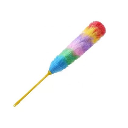 AMRO Home Needs Static Feather Duster Multipurpose Colorful Microfiber for Easy to Cleaning Home/Office/Shop/Car (Pack of 1)